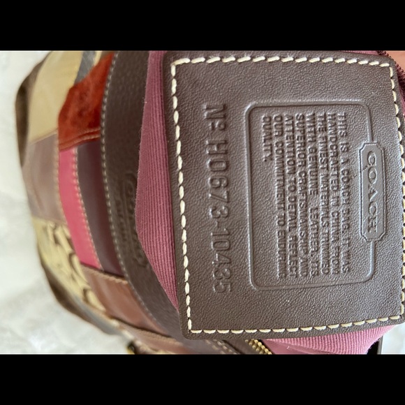 Coach Limited Edition Holiday Patchwork Bag - Picture 3 of 4